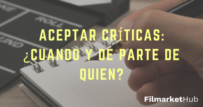 aceptar críticas