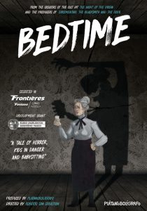 Cartel del proyecto Bedtime, mención especial en Sitges Pitchbox 2018