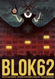 Cartel del proyecto Blok 62, mención especial en Sitges Pitchbox 2018